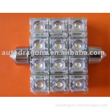 New car Festoon LED  lamps, car led lights, 12Flux leds, led car lamp, led car light, auto led ,led auto lamp.